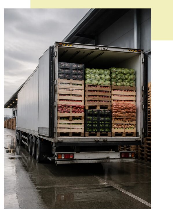 Перевозка плодоовощной продукции в Сосногорск по цене от 5158 р. | Агросервис-Сно