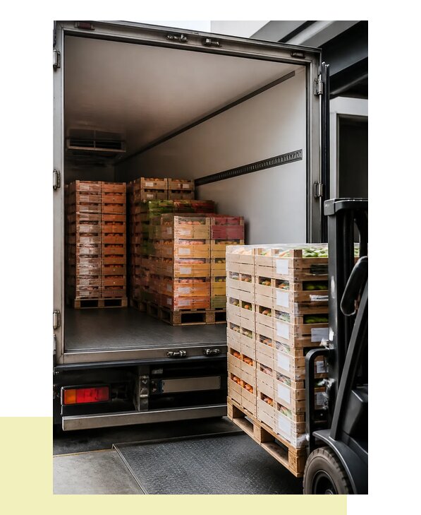 Перевозка сельхозпродукции на паллетах с доставкой в Сосногорск